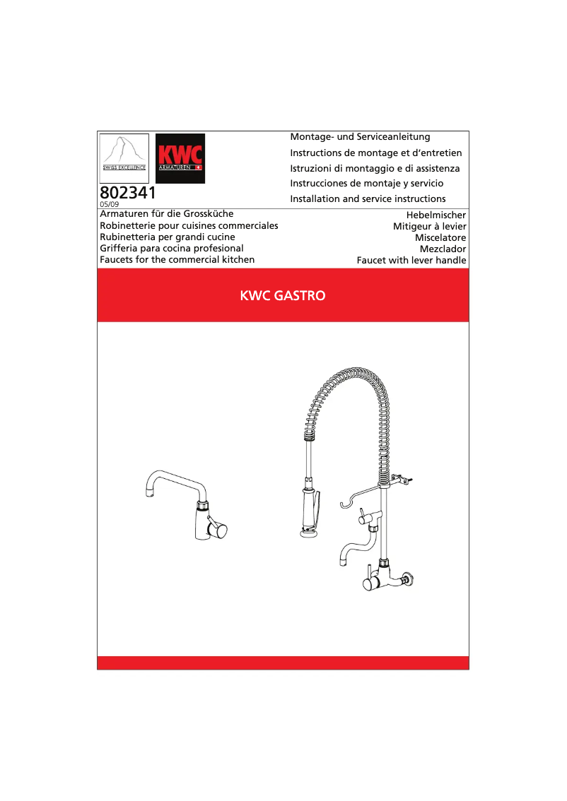 Page 1 de la notice Manuel utilisateur Bartscher 40L-1801B