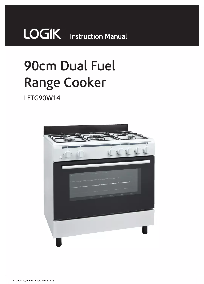 Page 1 de la notice Manuel utilisateur Logik LFTG90W14