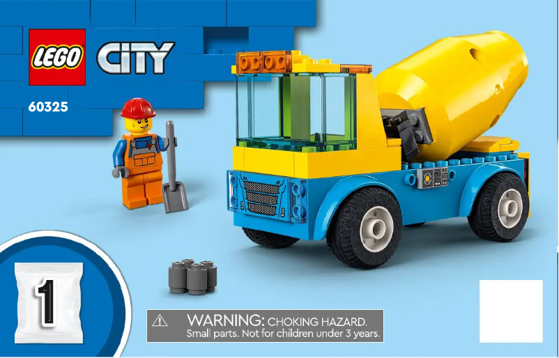Page n°1 - Consignes visuelles Lego City 60325