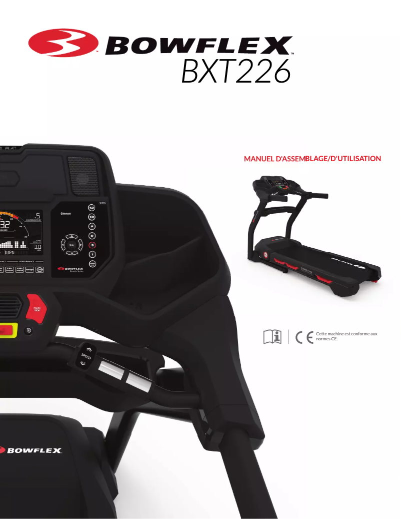 Page n°1 - Guide de démarrage rapide Bowflex BXT226
