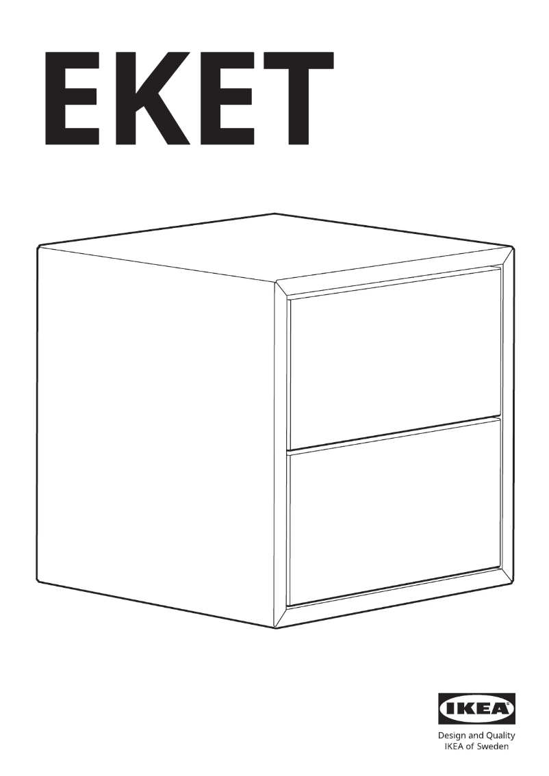 Página 1 del manual Manual de usuario Ikea EKET 304.289.15