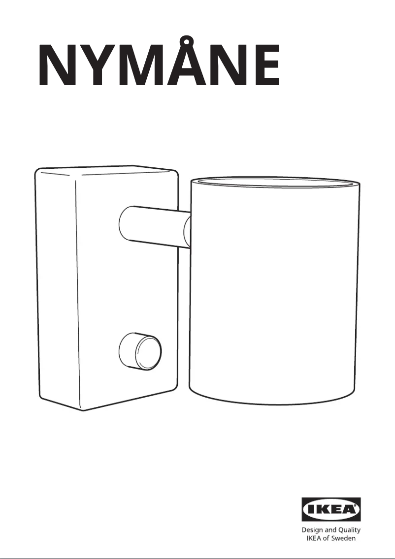 Imagen de la primera página del manual del dispositivo NYMÅNE 104.152.16