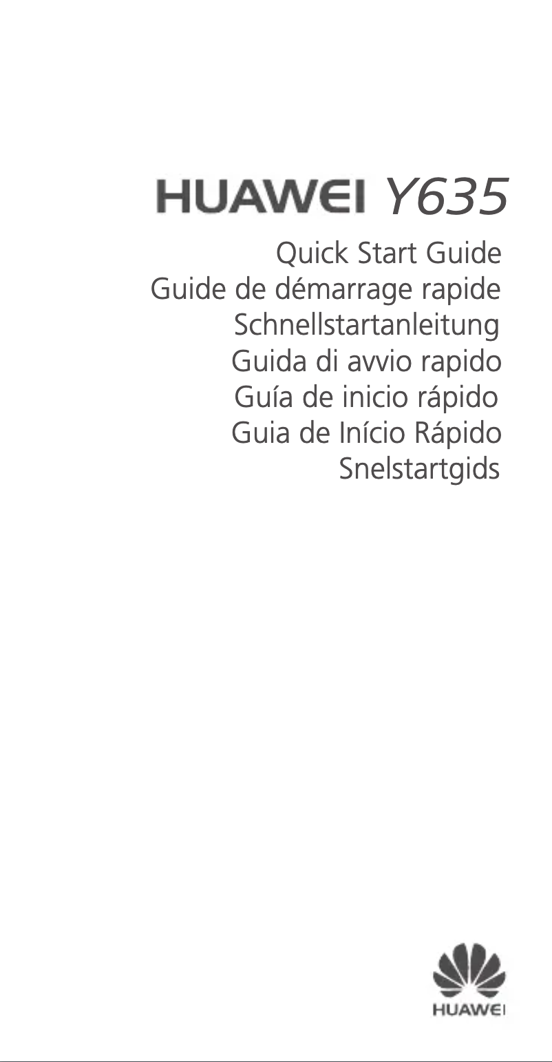 Page 1 de la notice Manuel utilisateur Huawei Y635