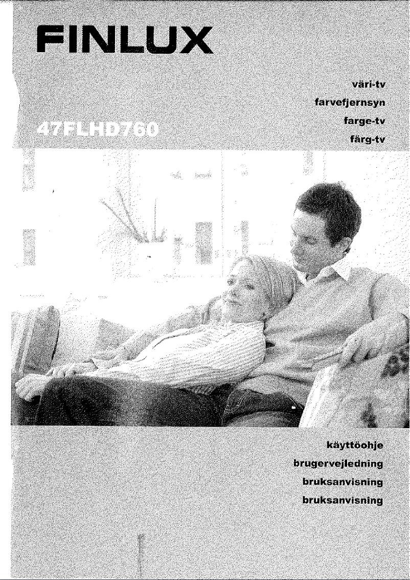 Image de la première page du manuel de l'appareil FLHD760