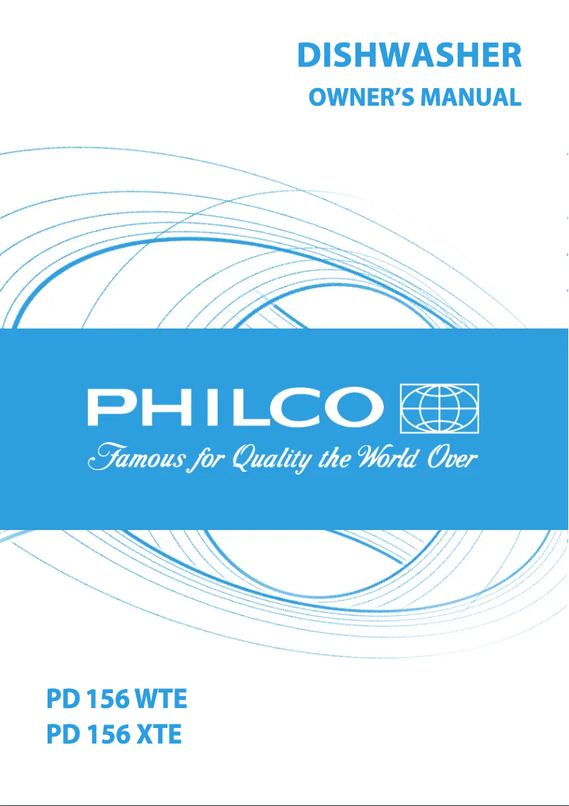Page 1 de la notice Manuel utilisateur Philco PD 156 WTE