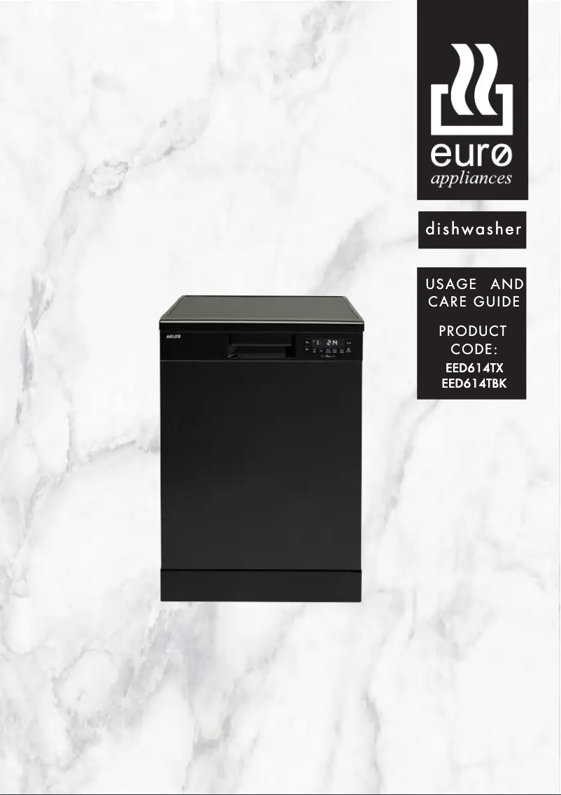 Page 1 de la notice Manuel utilisateur Euro Appliances EED614TBK