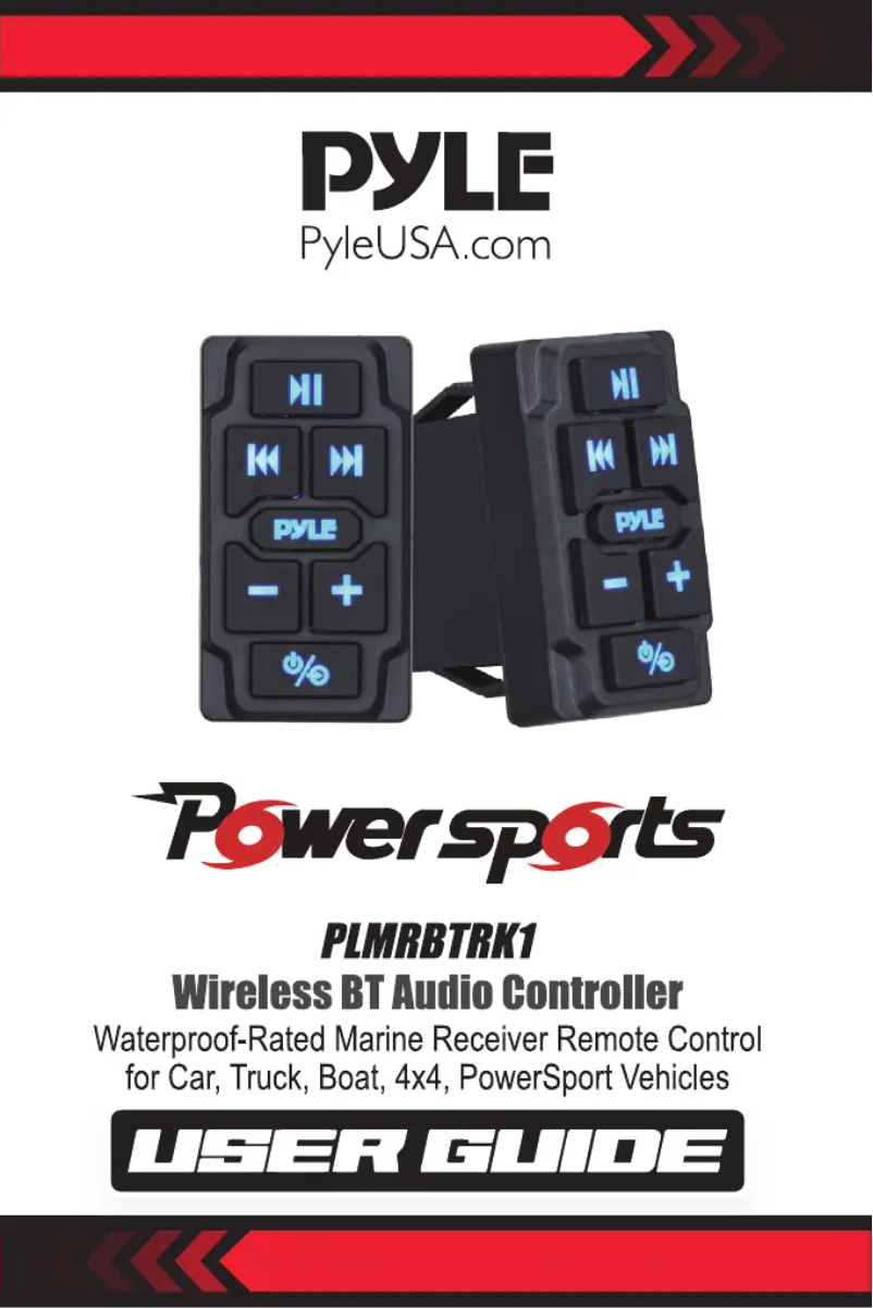 Page n°1 - Manuel utilisateur Pyle PLMRBTRK1