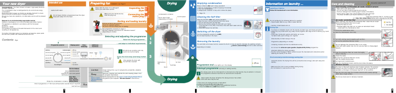 Page 1 de la notice Manuel utilisateur Siemens WT46E3F3EE