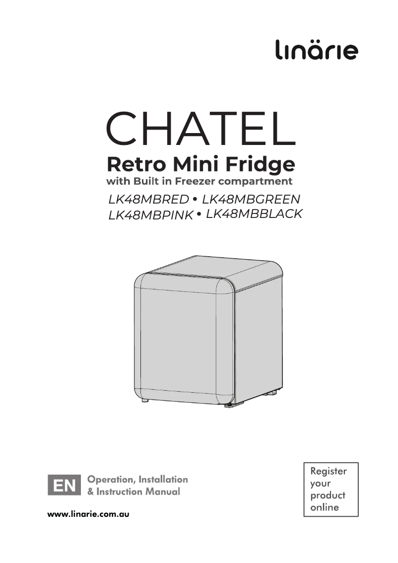 Page 1 de la notice Manuel utilisateur Linarie Chatel LK48MB