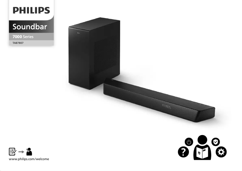 Image de la première page du manuel de l'appareil TAB7807