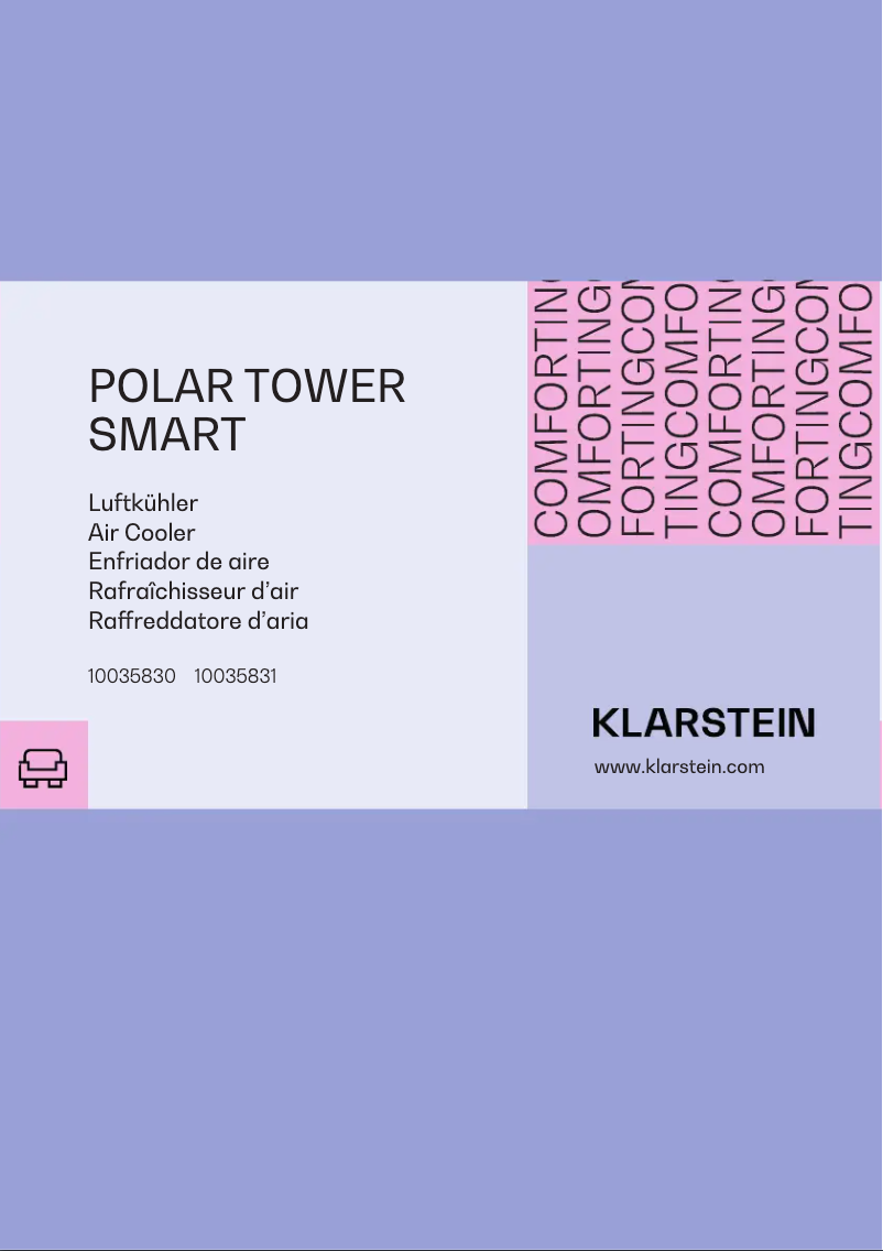 Page 1 de la notice Manuel utilisateur Klarstein Polar Tower Smart