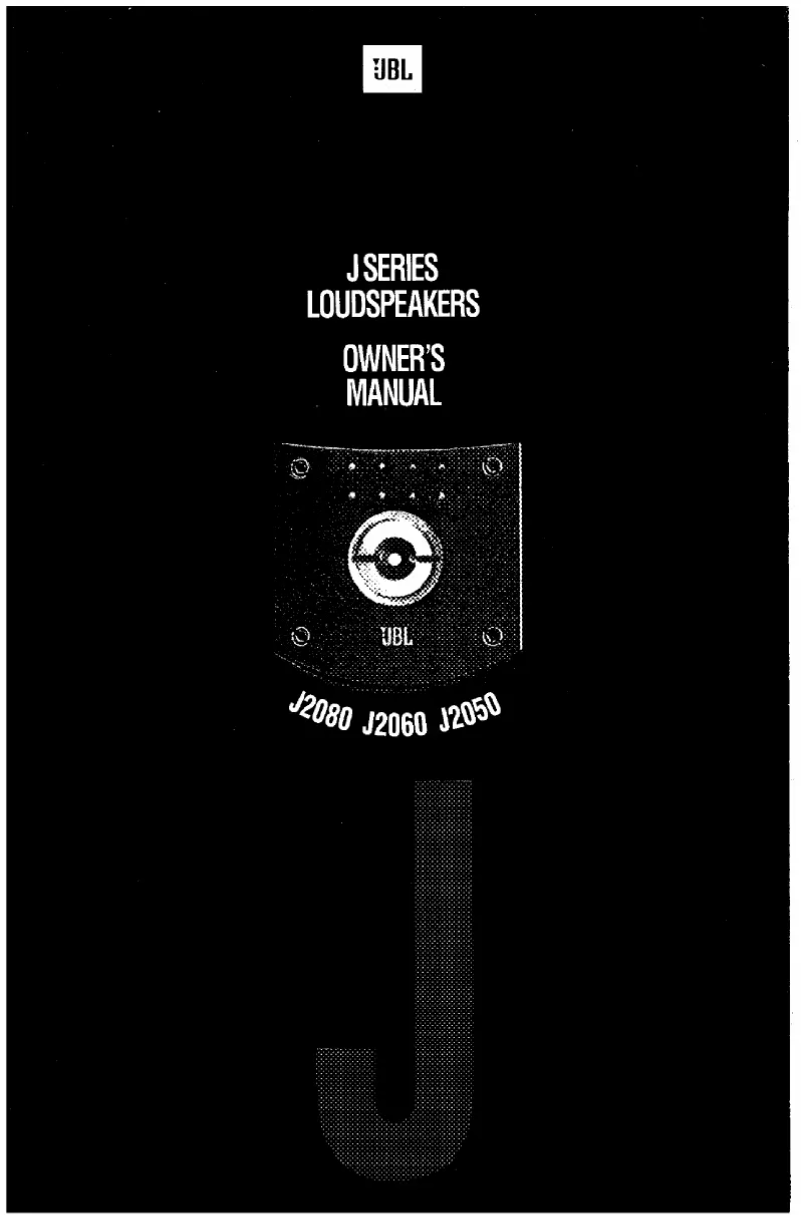 Image de la première page du manuel de l'appareil J2050