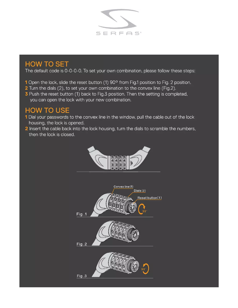 Página 1 del manual Manual de usuario Serfas CL-501