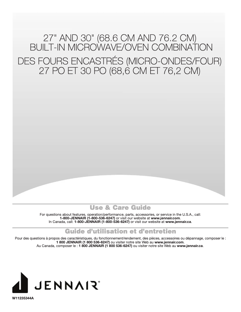 Image de la première page du manuel de l'appareil JMW2430IL