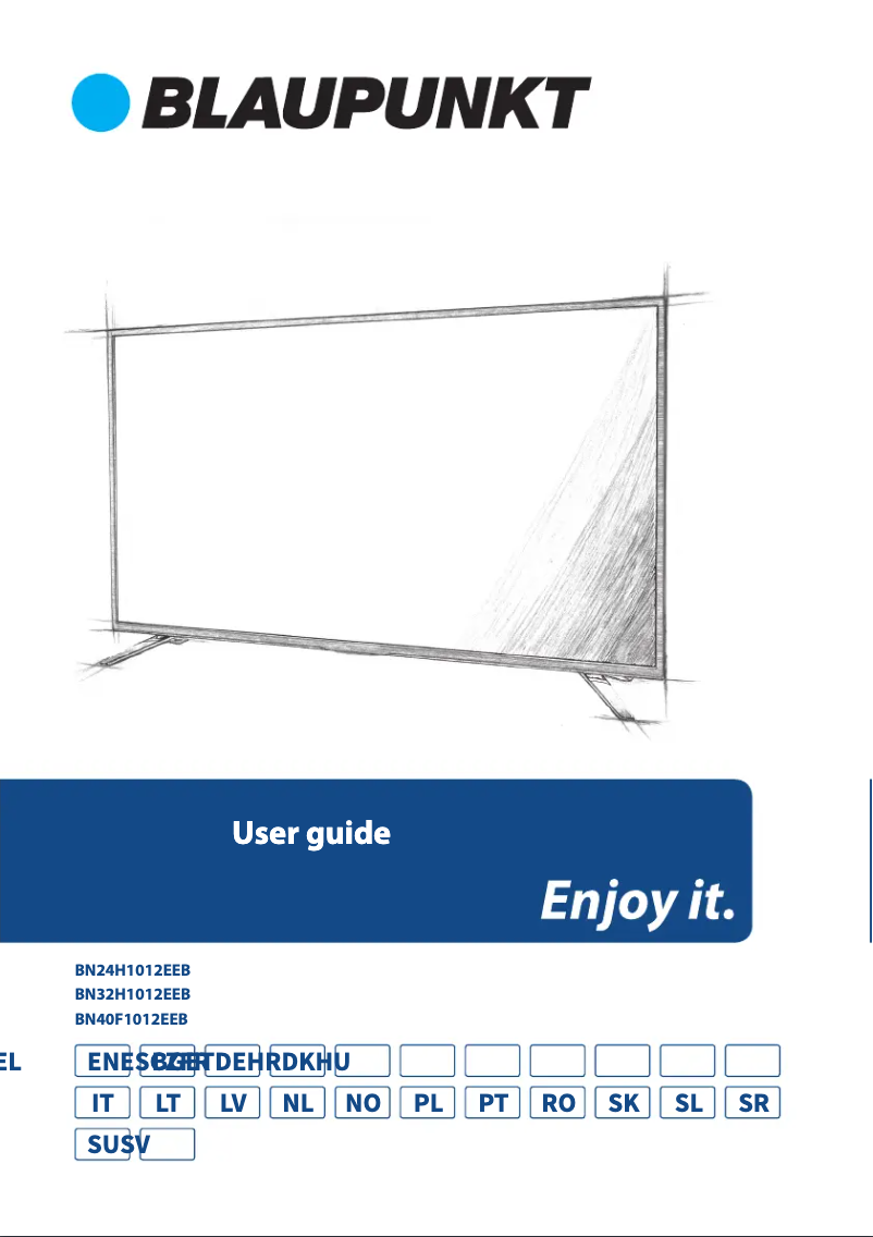 Page 1 de la notice Manuel utilisateur Blaupunkt BA32H4322LEEB