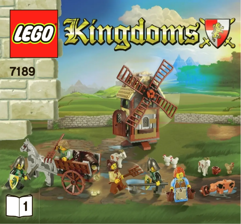 Page 1 of the manual User Manual Lego Mill Village Raid