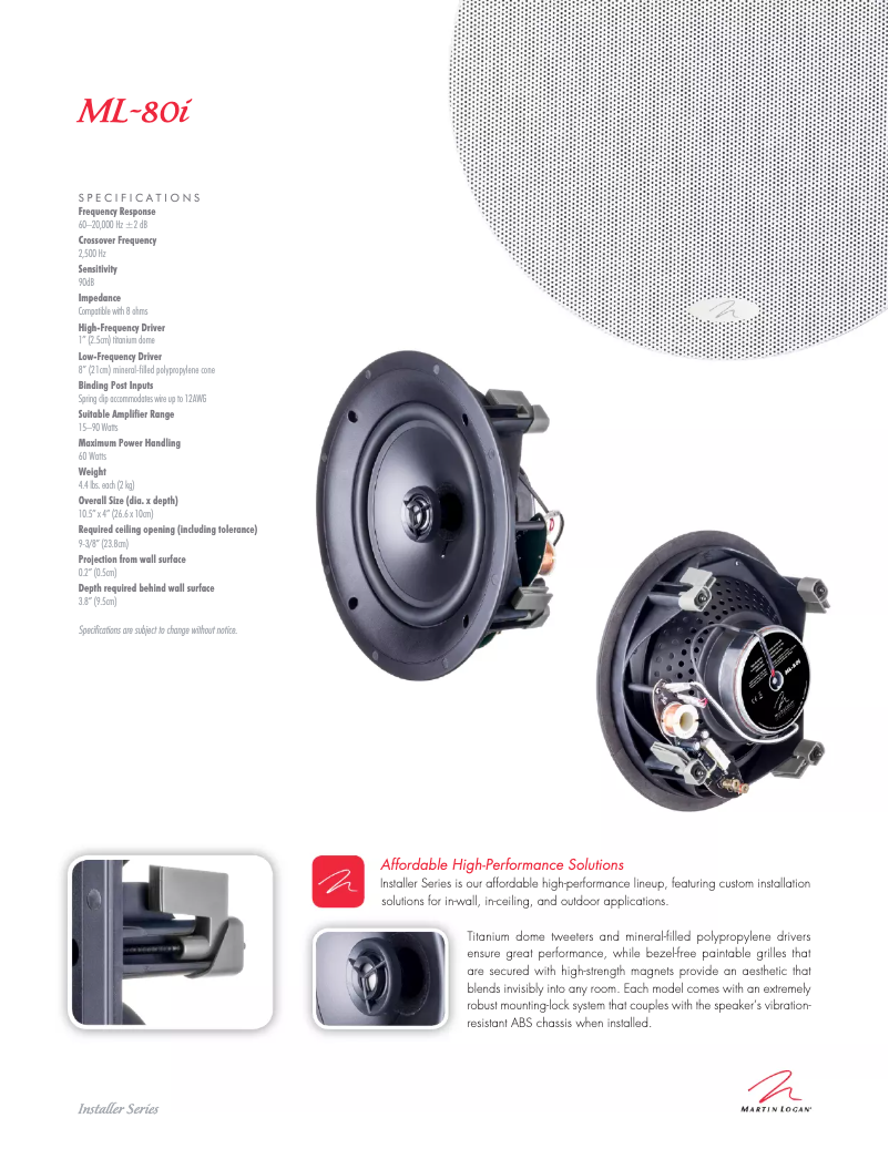 Image de la première page du manuel de l'appareil ML-66i