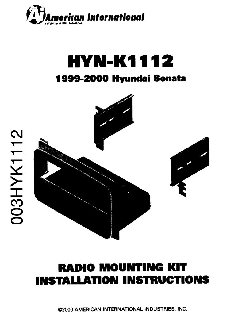 Page 1 de la notice Manuel utilisateur American International HYNK1112
