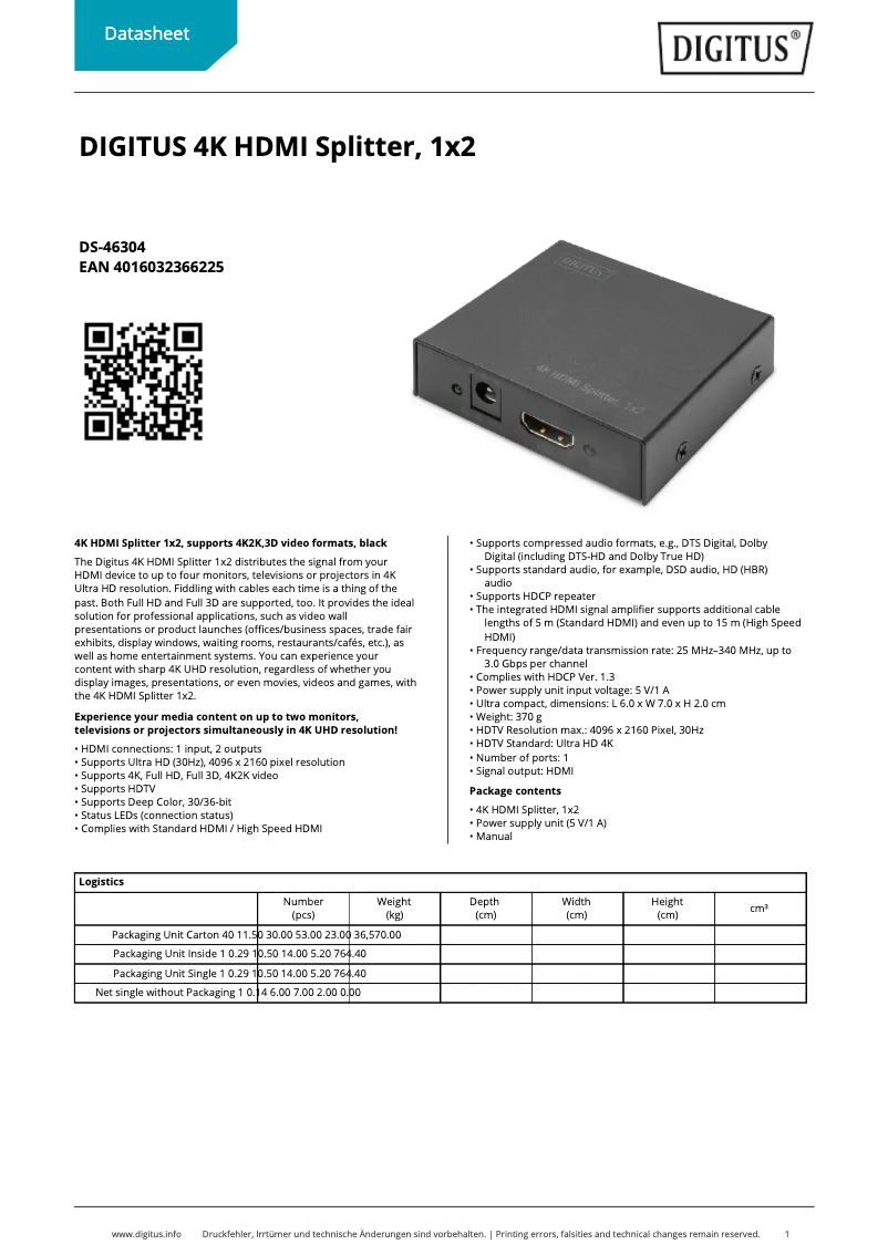 Image de la première page du manuel de l'appareil DS-46304