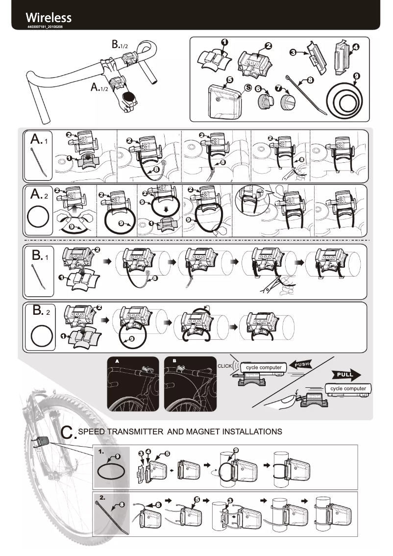 Page 1 de la notice Manuel utilisateur Echowell Eon-13w