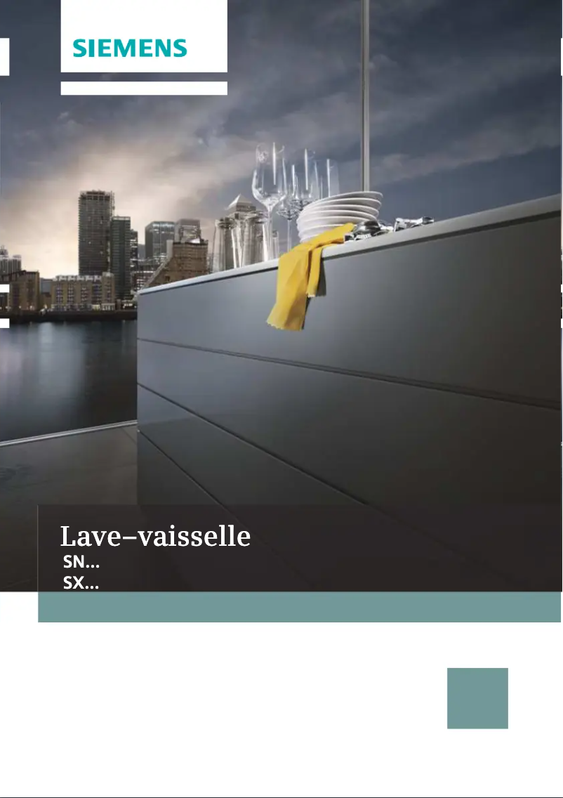Page n°1 - Manuel utilisateur Siemens SN25L200EU