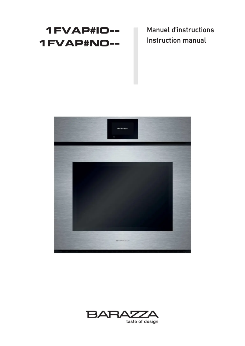 Image de la première page du manuel de l'appareil 1FVAPN