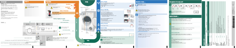 Page n°1 - Manuel utilisateur Siemens WT46W360EE
