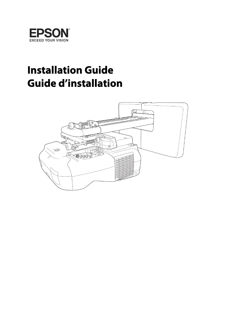 Page 1 de la notice Manuel utilisateur Epson BrightLink Pro 1430Wi