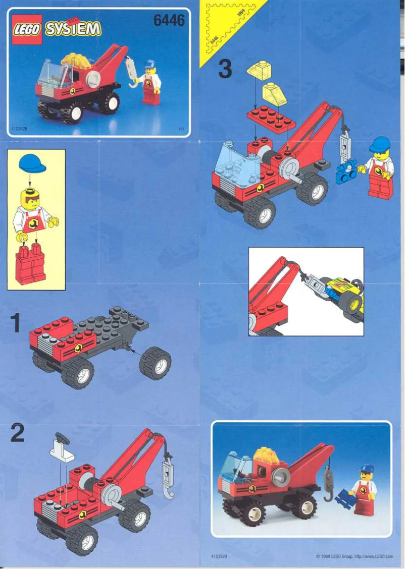 Page n°1 - Manuel utilisateur Lego TOW TRUCK