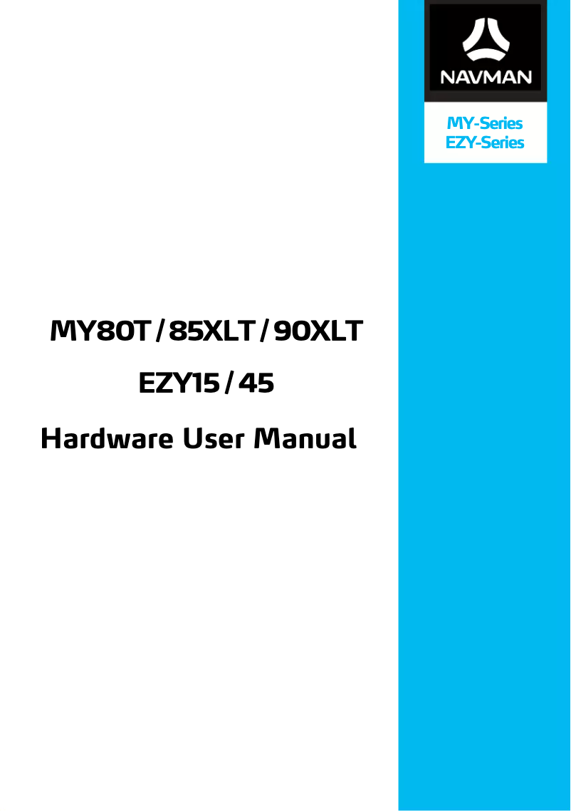 Image de la première page du manuel de l'appareil MY80T