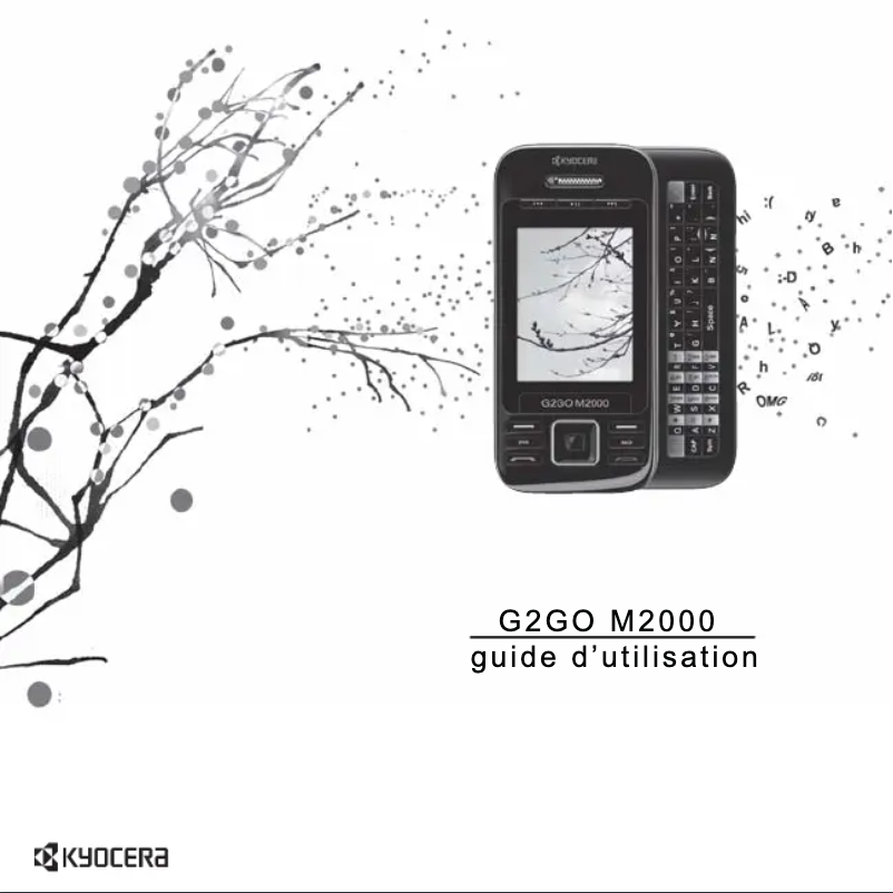 Image de la première page du manuel de l'appareil G2GO M2000