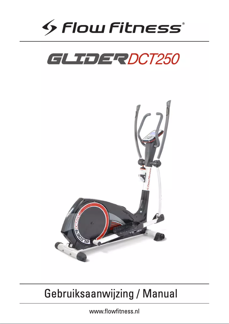Page n°1 - Manuel utilisateur Flow Fitness Glider DCT250