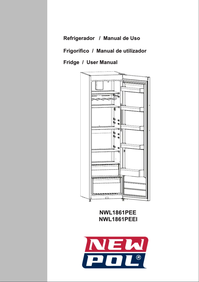 Image de la première page du manuel de l'appareil NWL1861PEEI