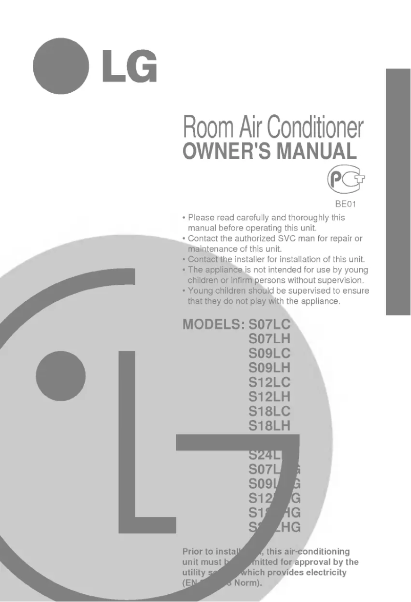 Page 1 of the manual User Manual LG S24LH
