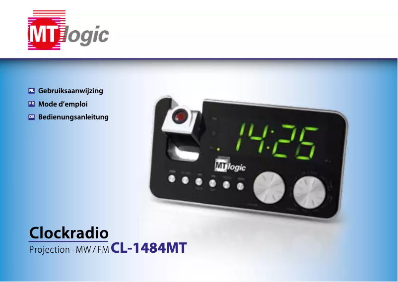 Page 1 de la notice Manuel utilisateur MT Logic CL-1484MT