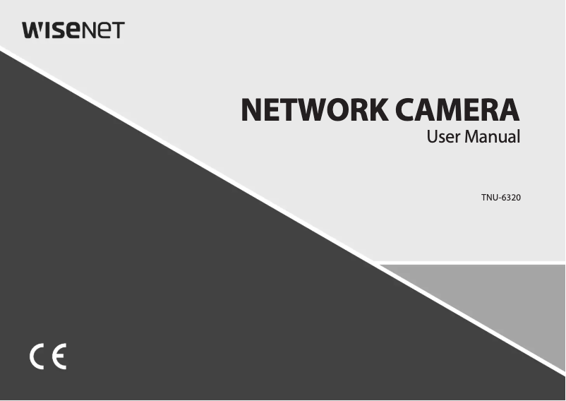 Page n°1 - Manuel utilisateur Hanwha TNU-6320
