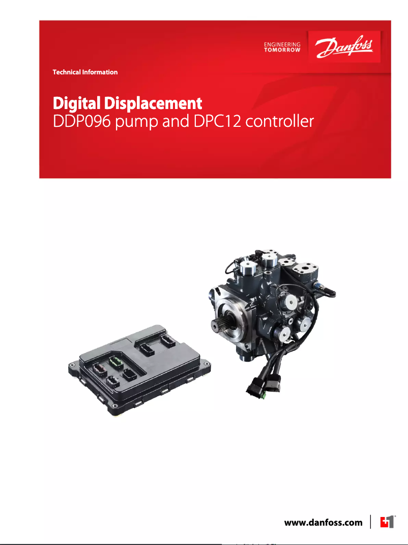 Page 1 de la notice Manuel utilisateur Danfoss DDP096