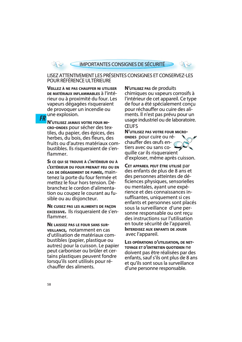 Page n°1 - Manuel utilisateur Whirlpool AMW423