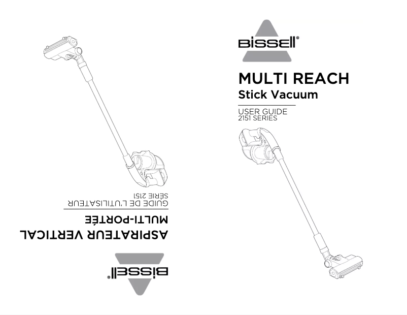Image de la première page du manuel de l'appareil MultiReach 2151