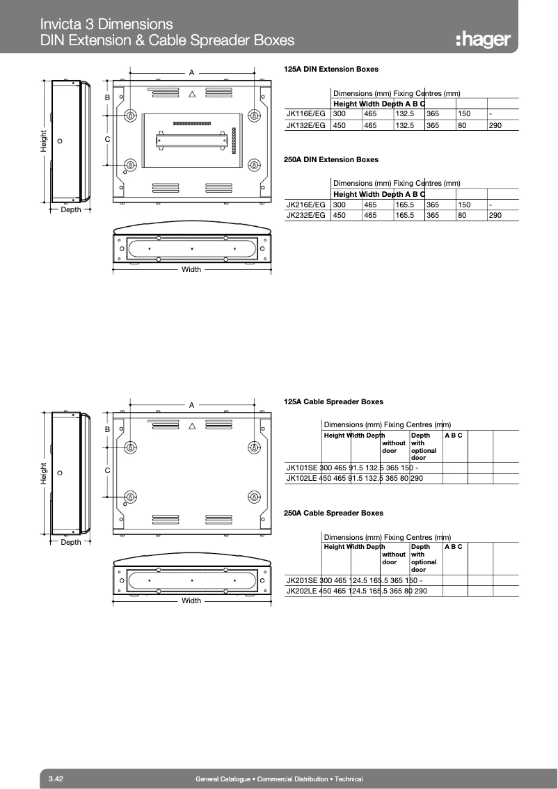 Page 1 de la notice Manuel utilisateur Hager JK102LE