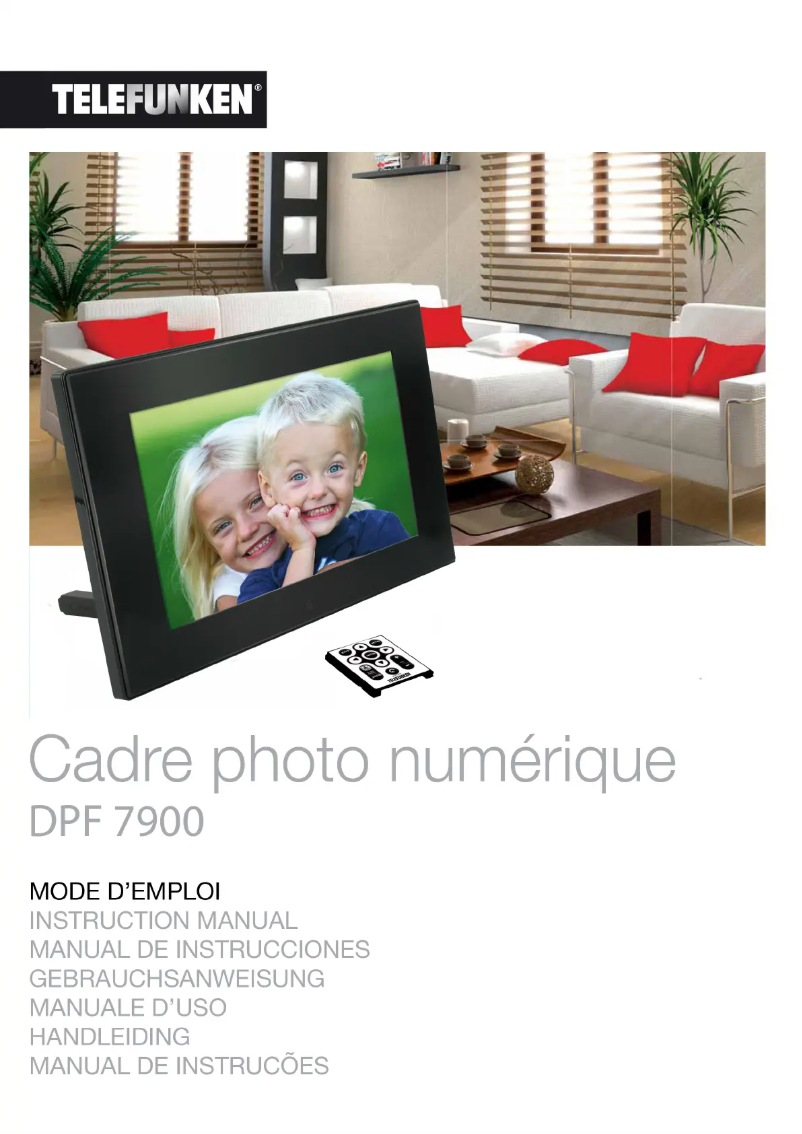 Page n°1 - Manuel utilisateur Telefunken DPF 7900 LED