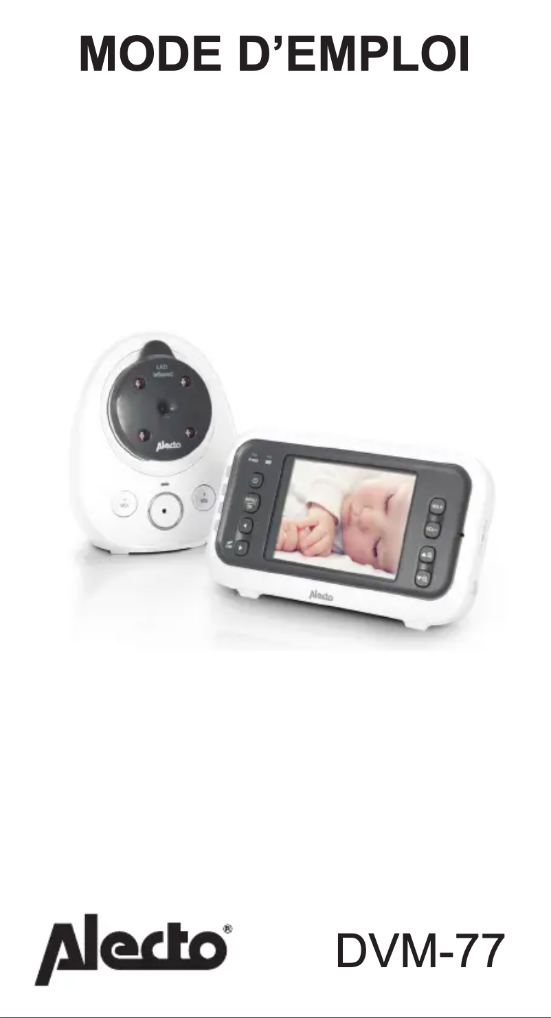 Image de la première page du manuel de l'appareil DVM-77