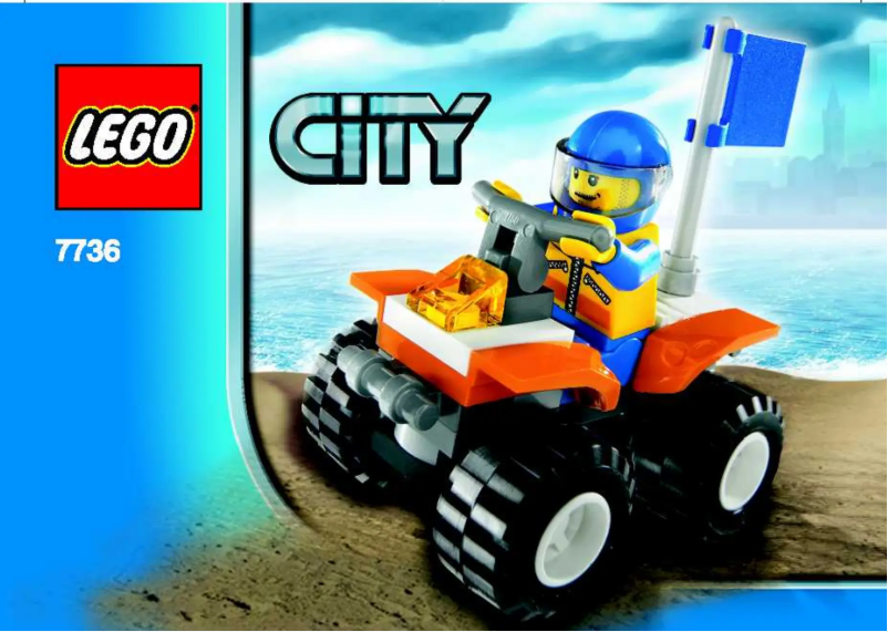 Page 1 de la notice Manuel utilisateur Lego Coast Guard Quad Bike