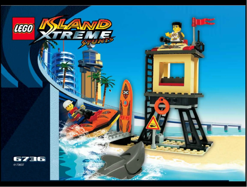 Page n°1 - Manuel utilisateur Lego Beach Lookout