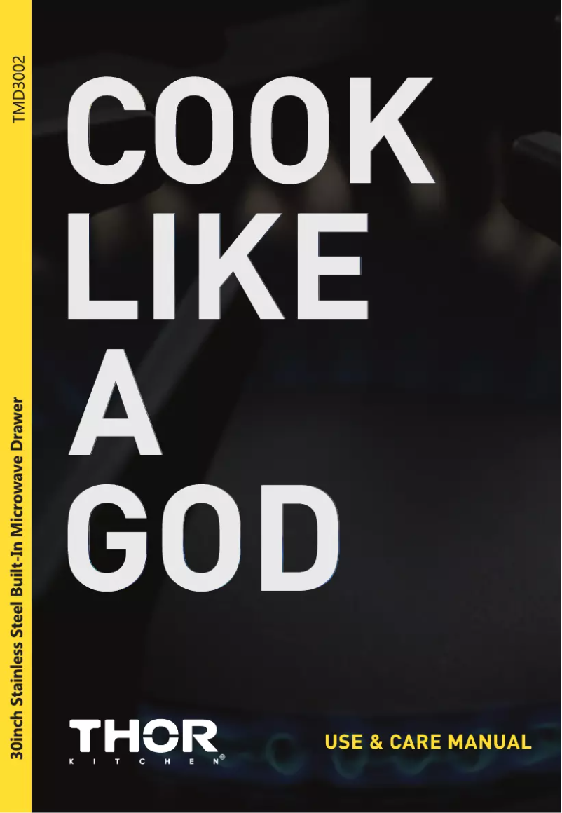 Página 1 del manual Manual de usuario Thor TMD3002