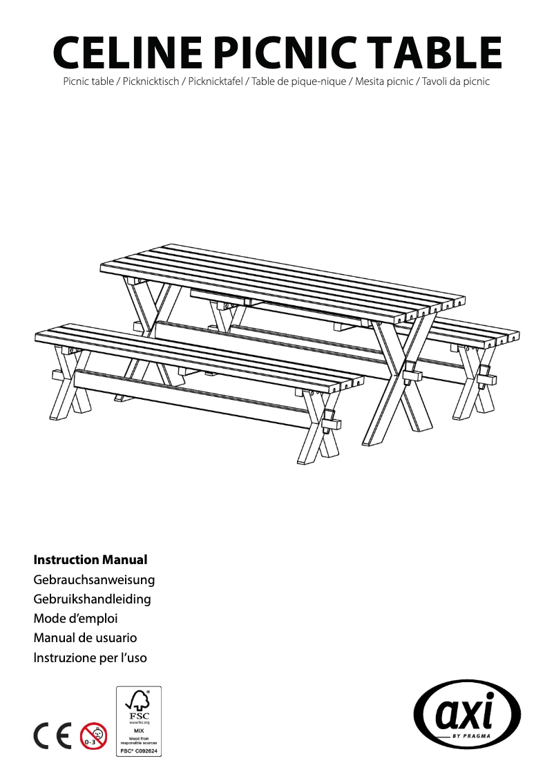 Image de la première page du manuel de l'appareil Celine