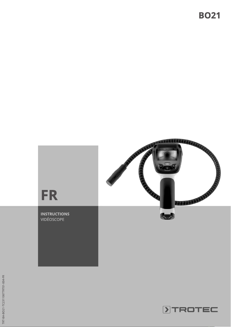 Página 1 del manual Manual de usuario Trotec BO21