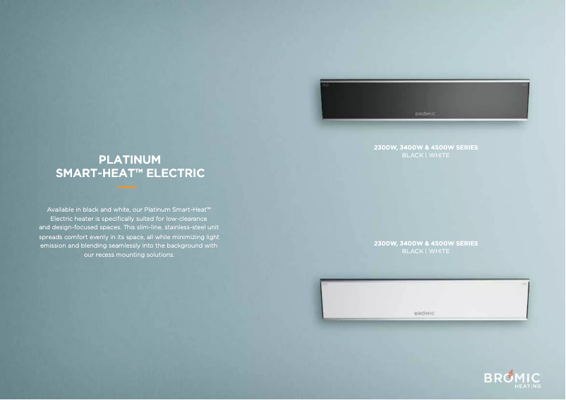 Page n°1 - Manuel utilisateur Bromic Smart-Heat BH3622000