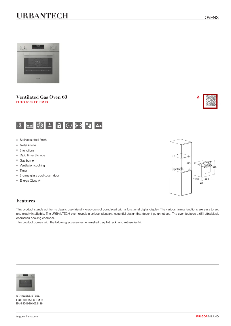 Image de la première page du manuel de l'appareil FUTO 6005 FG EM IX