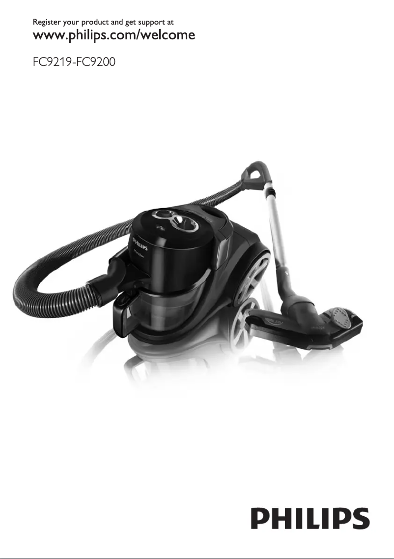 Page 1 de la notice Manuel utilisateur Philips Marathon FC9205